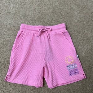 NWT Girls Pink Shorts Bondi Beach size 8